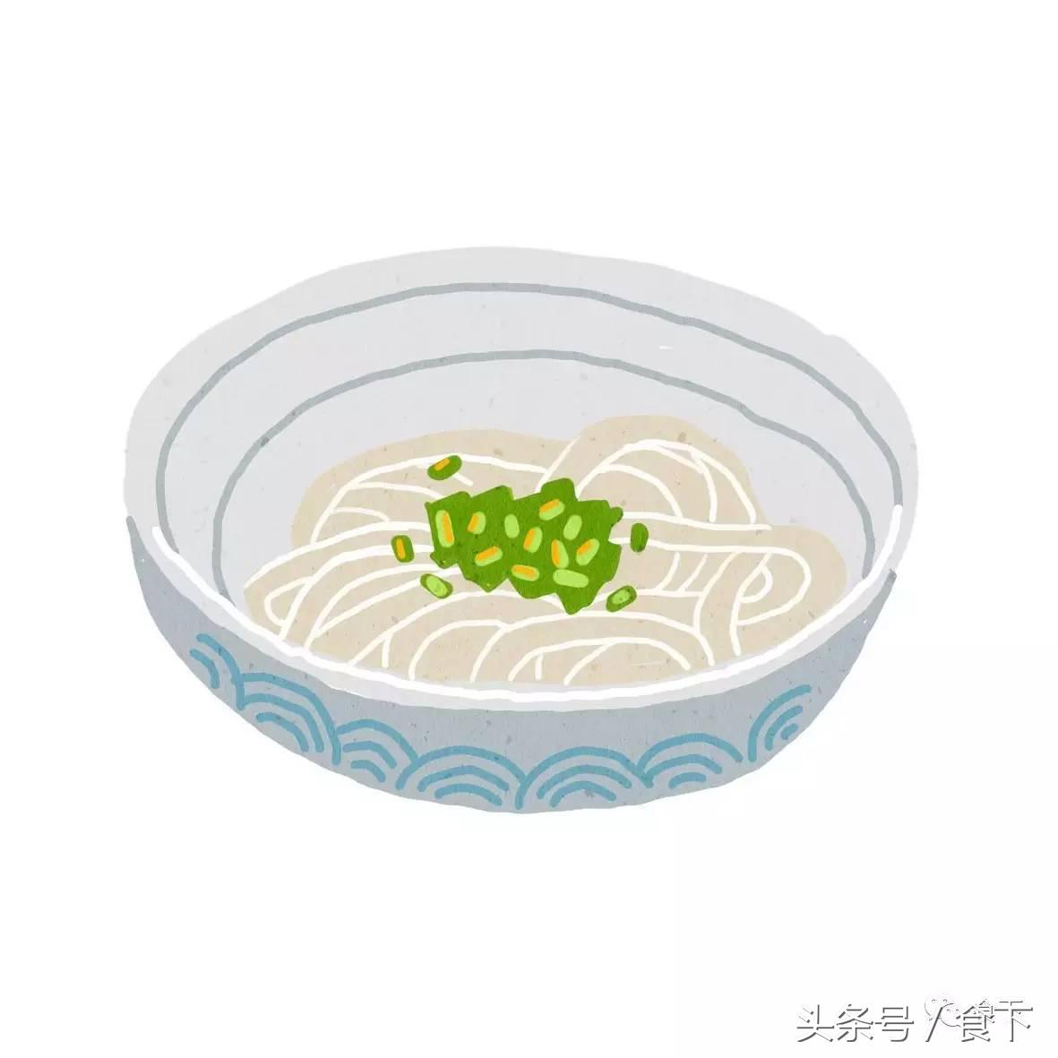 我的朋友Yang-Chen手绘了一组乌冬面