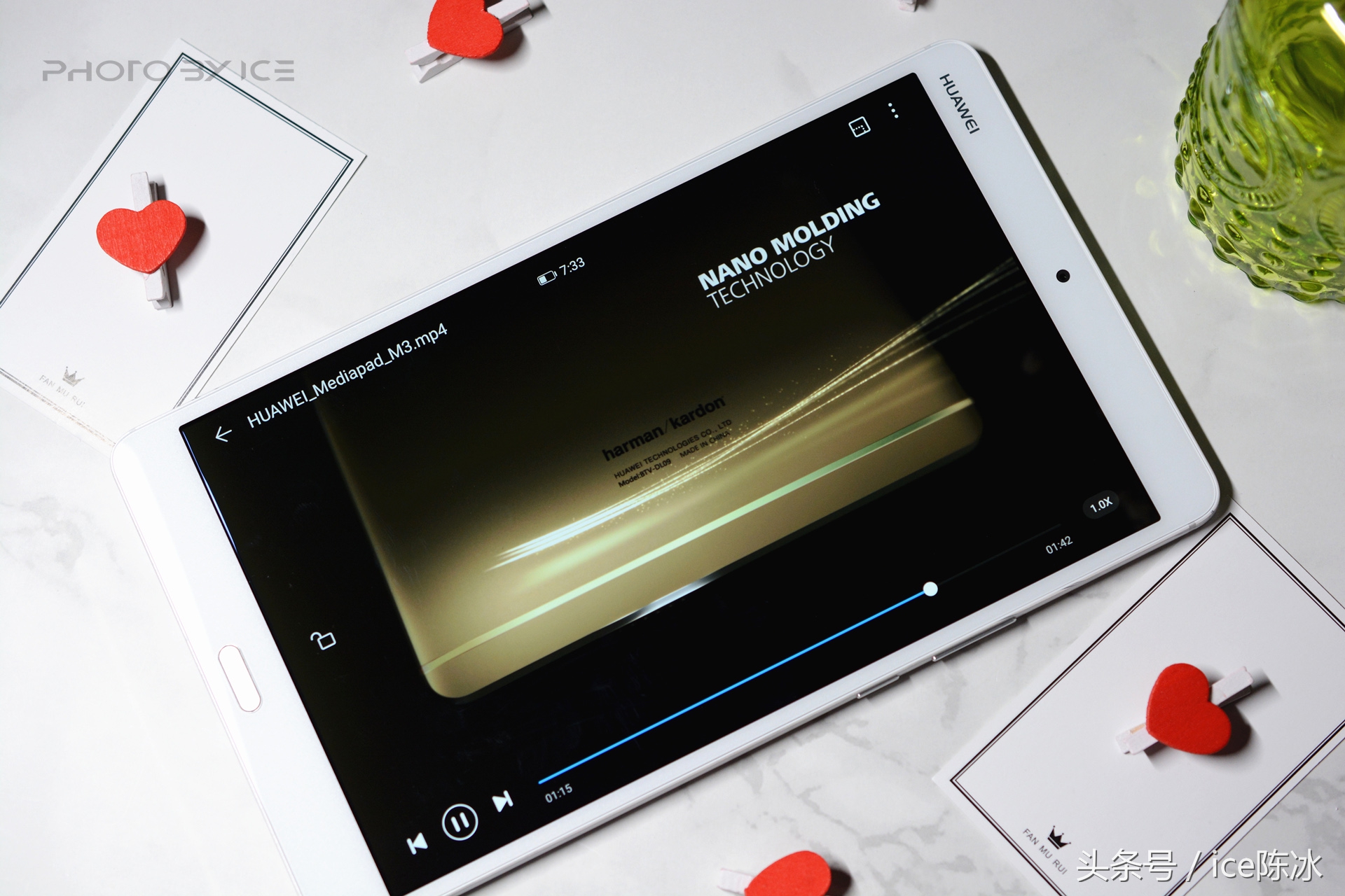 m3雪莹白版评测,测评华为平板m3青春版