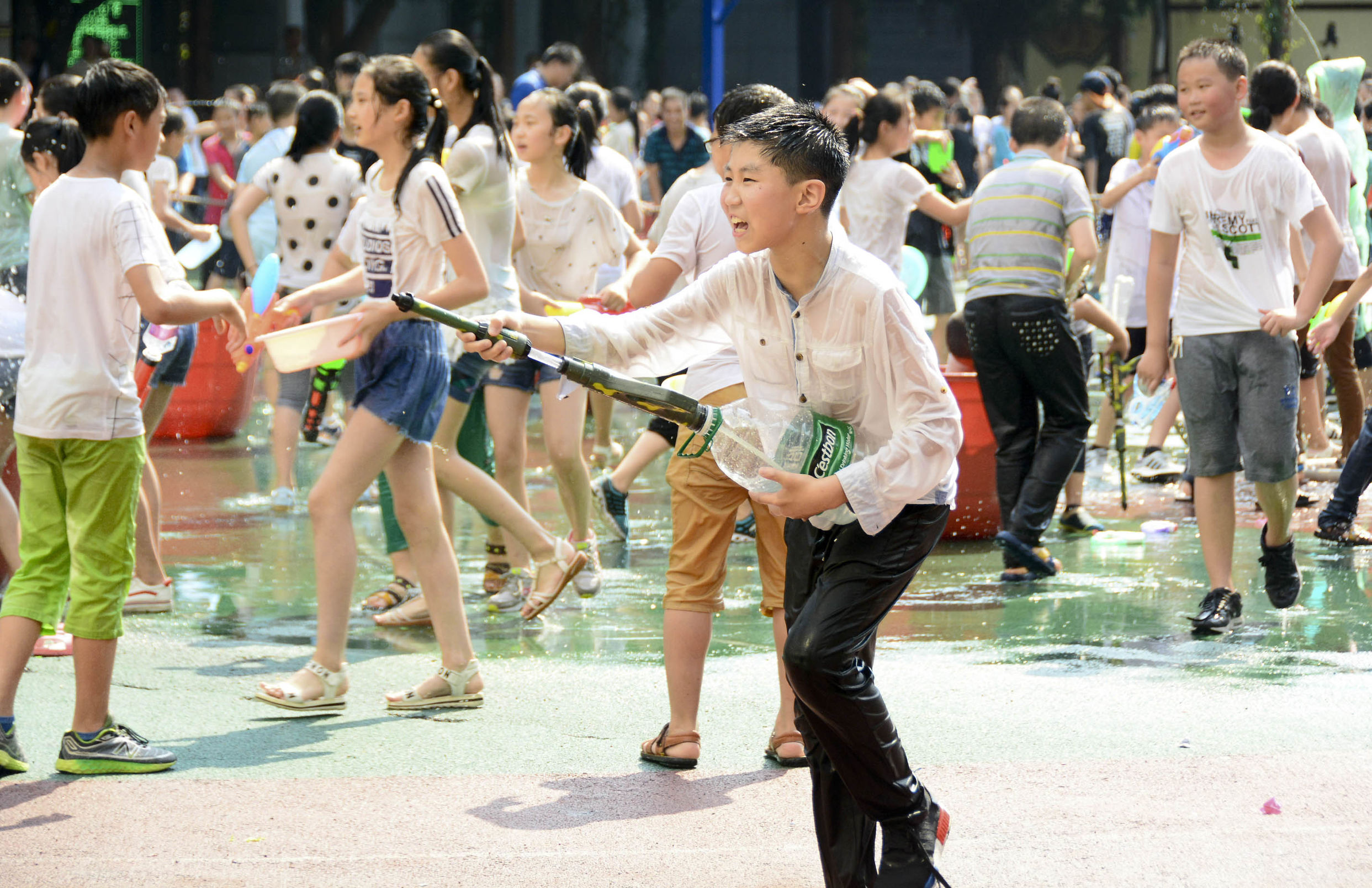 巴州三中训练,小学三下乡趣味课程