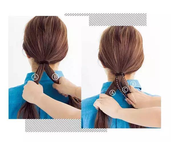 约会编发简单发型扎法步骤图解,简单易学的一款编发教程