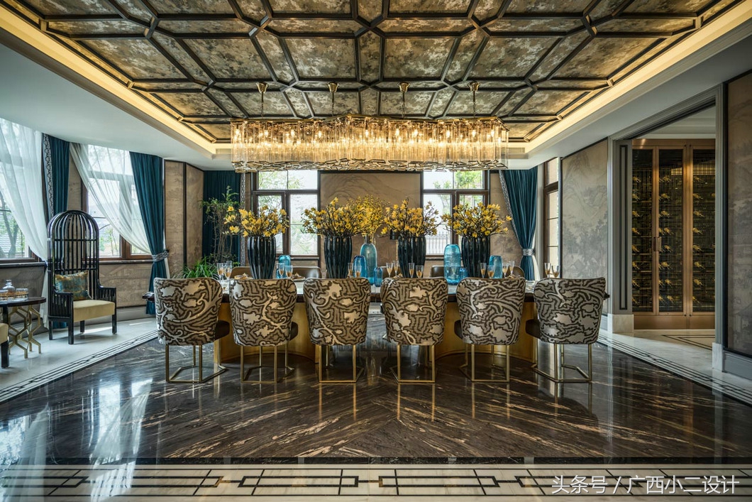 房屋装修风格效果图餐厅客厅一体,各种房间风格装修效果图