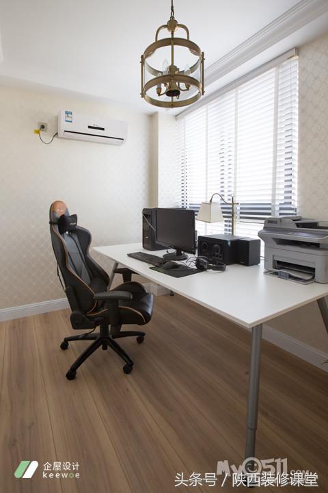 127平方4室两厅两卫美式轻奢装修,14万装修122平方美式风格