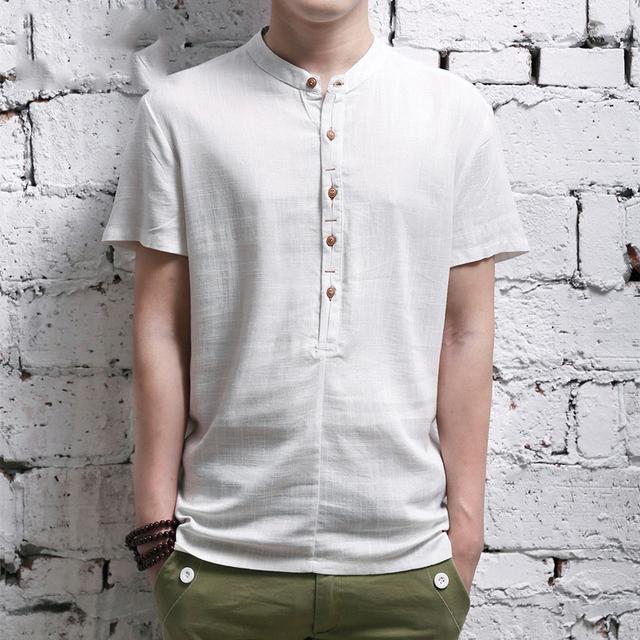 女士牛仔七分中裤哈伦萝卜裤,亚麻休闲民族风哈伦裤