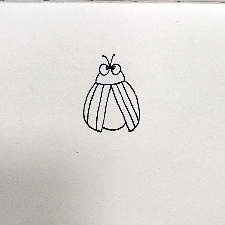 萤火虫找朋友简笔画,飞的萤火虫简笔画