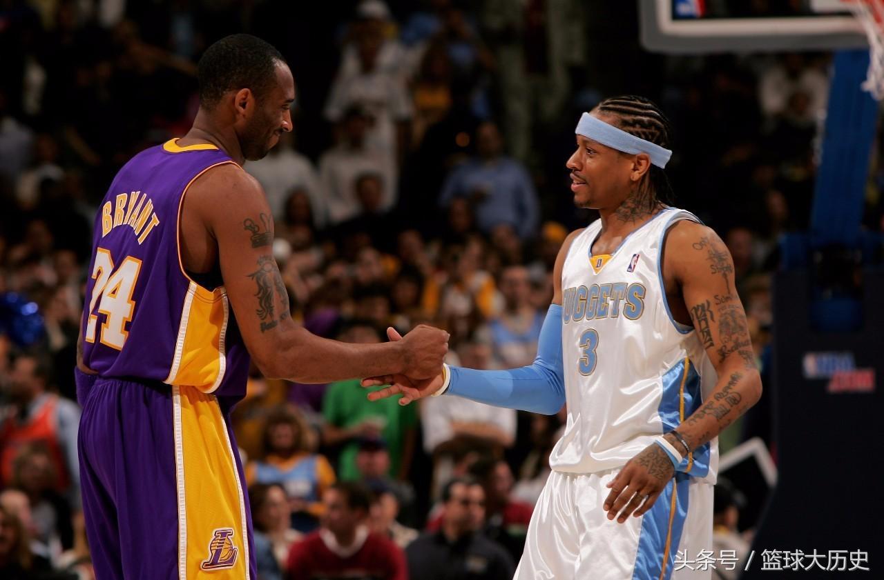 科比职业生涯最后一场三分,科比只得6分