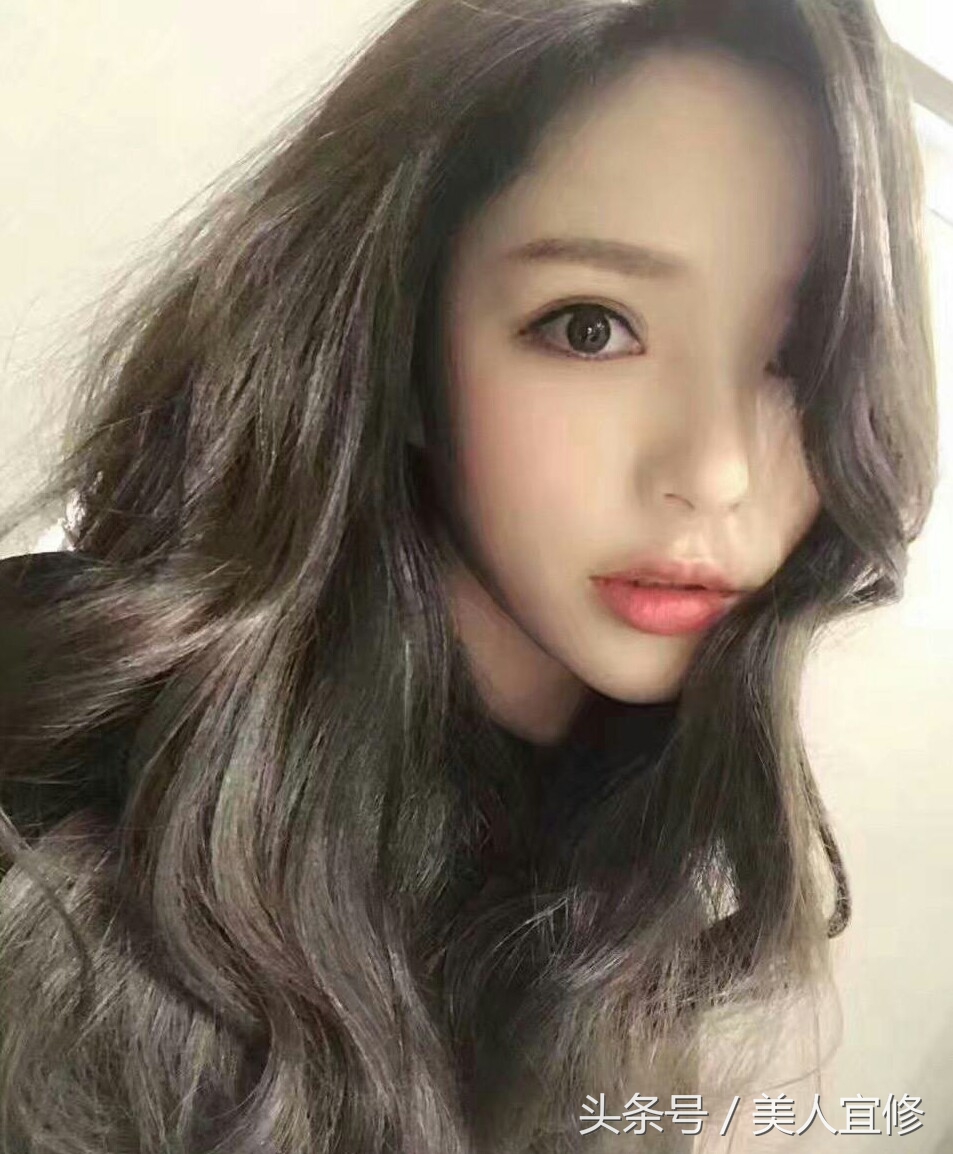 隐形烫全烫卷发发型图片,烟花烫卷发男生发型