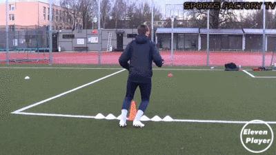 足球训练组合教学视频,足球训练组合动作