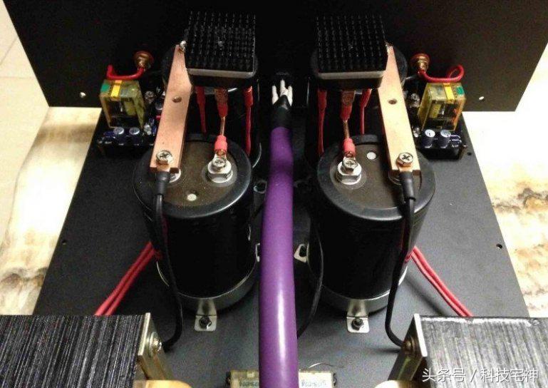 自制12v5000w大功率功放,制作单管大功率功放