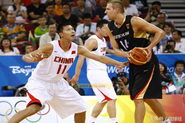 易建联绝杀德国,2008年中国男篮vs德国易建联
