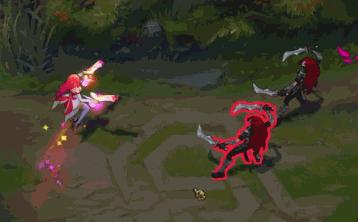 lol星之守护者阿卡丽特效,lol星之守护者特效金克丝