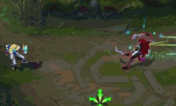 lol星之守护者卡莎炫彩特效展示,lol星之守护者阿狸特效