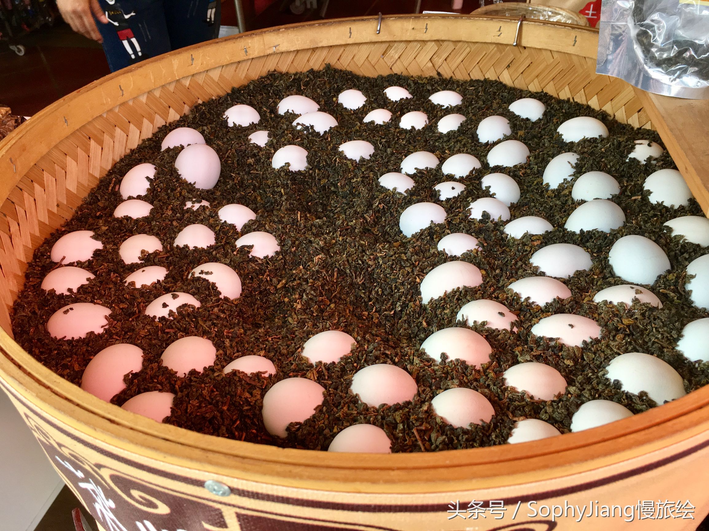 台湾三峡老街茶叶蛋,台湾三峡老街美食攻略