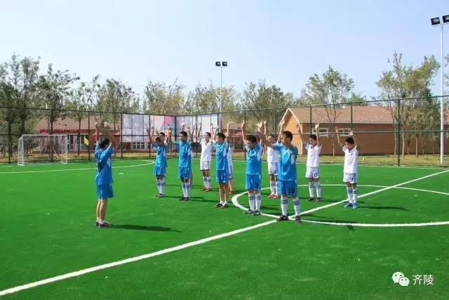 蹴鞠体育节开幕式,齐文化博物院蹴鞠表演队