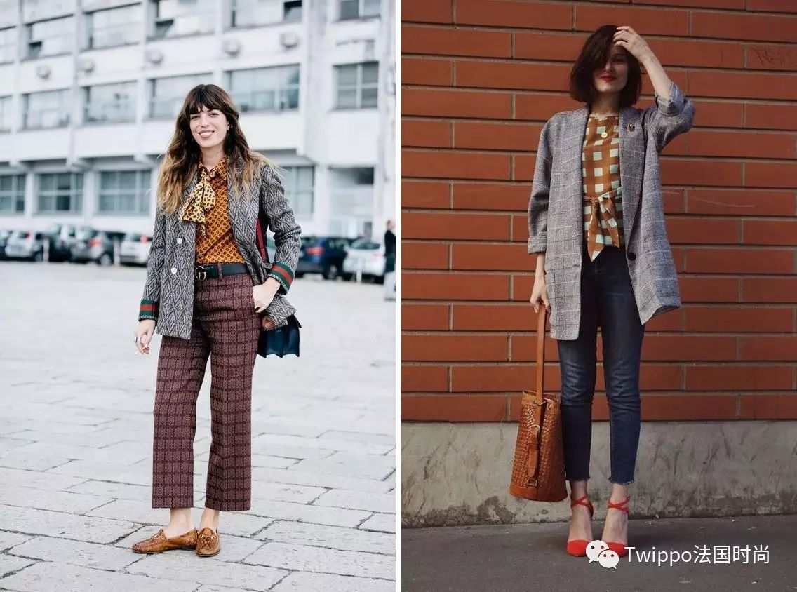 今年流行格纹西装还是纯色的,复古西装格纹西装哪个好看