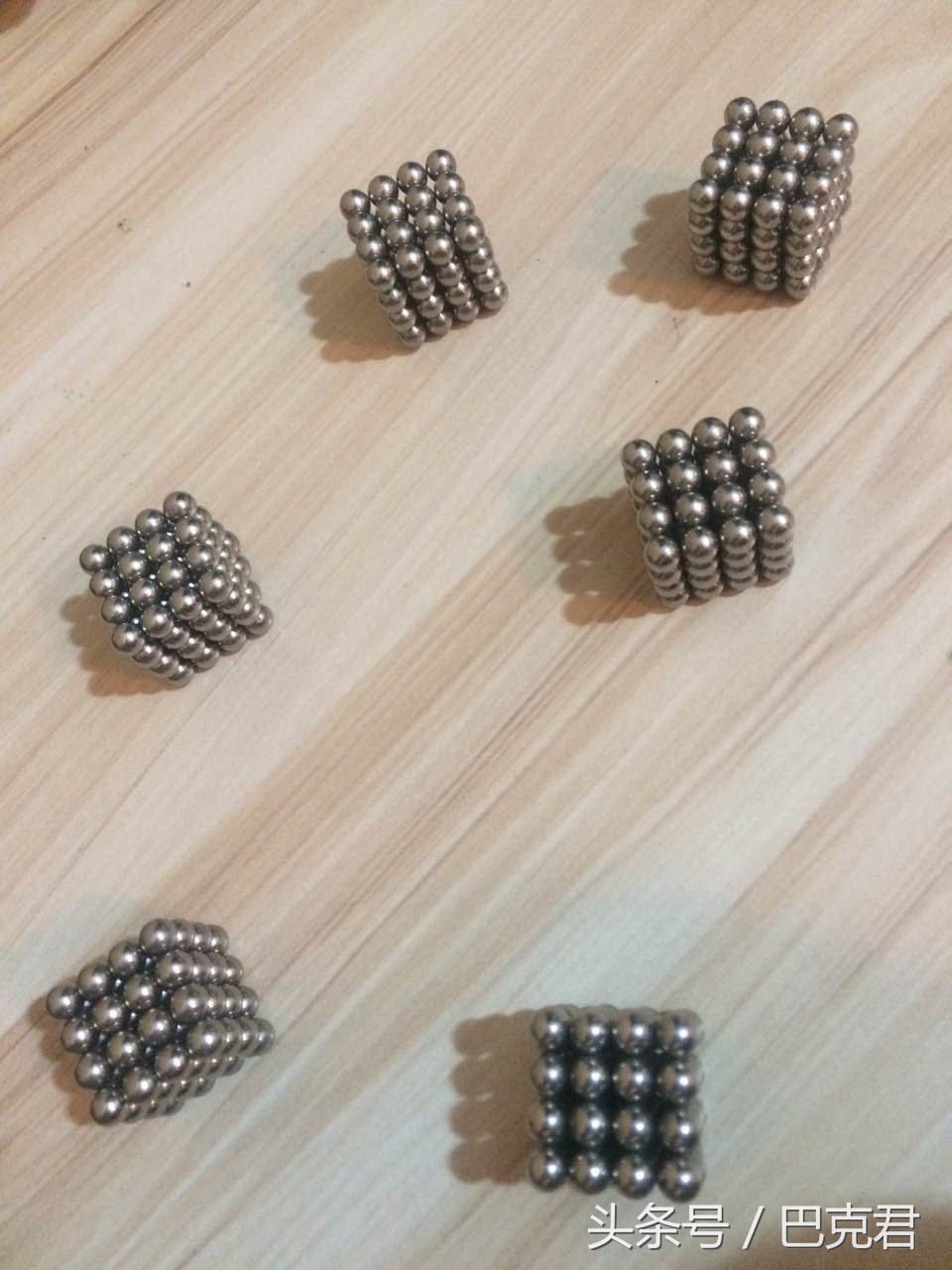 364颗巴克球拼在一起有多大