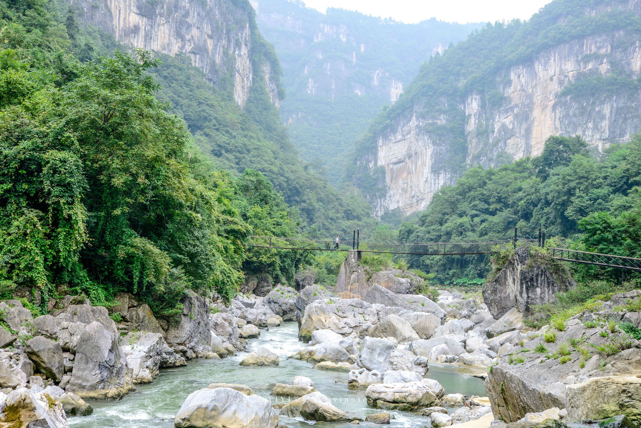 贵州大峡谷风景区,贵阳原始森林大峡谷