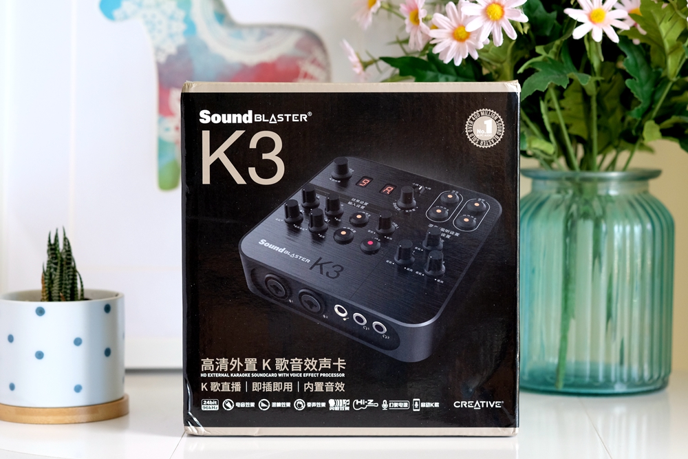创新K3高清外置K歌声卡，K歌必备神器