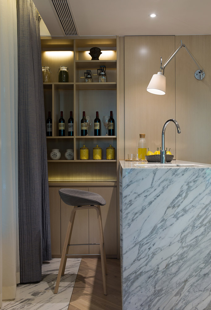 江阴市120平米三室一厅装修轻奢风,江阴102平米欧式装修风格