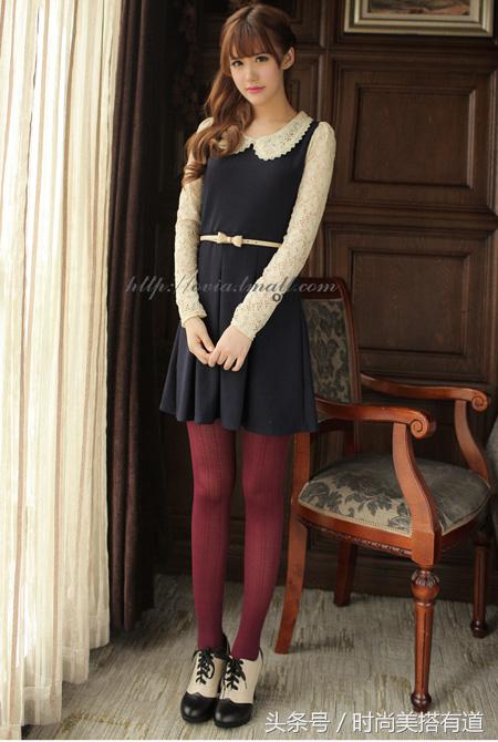 秋冬款连衣裙高档气质学院风,秋冬连衣裙高级感穿搭优雅大方