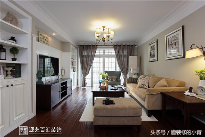 太原140平米现代欧式装修,金地中央公园85平装修设计案例