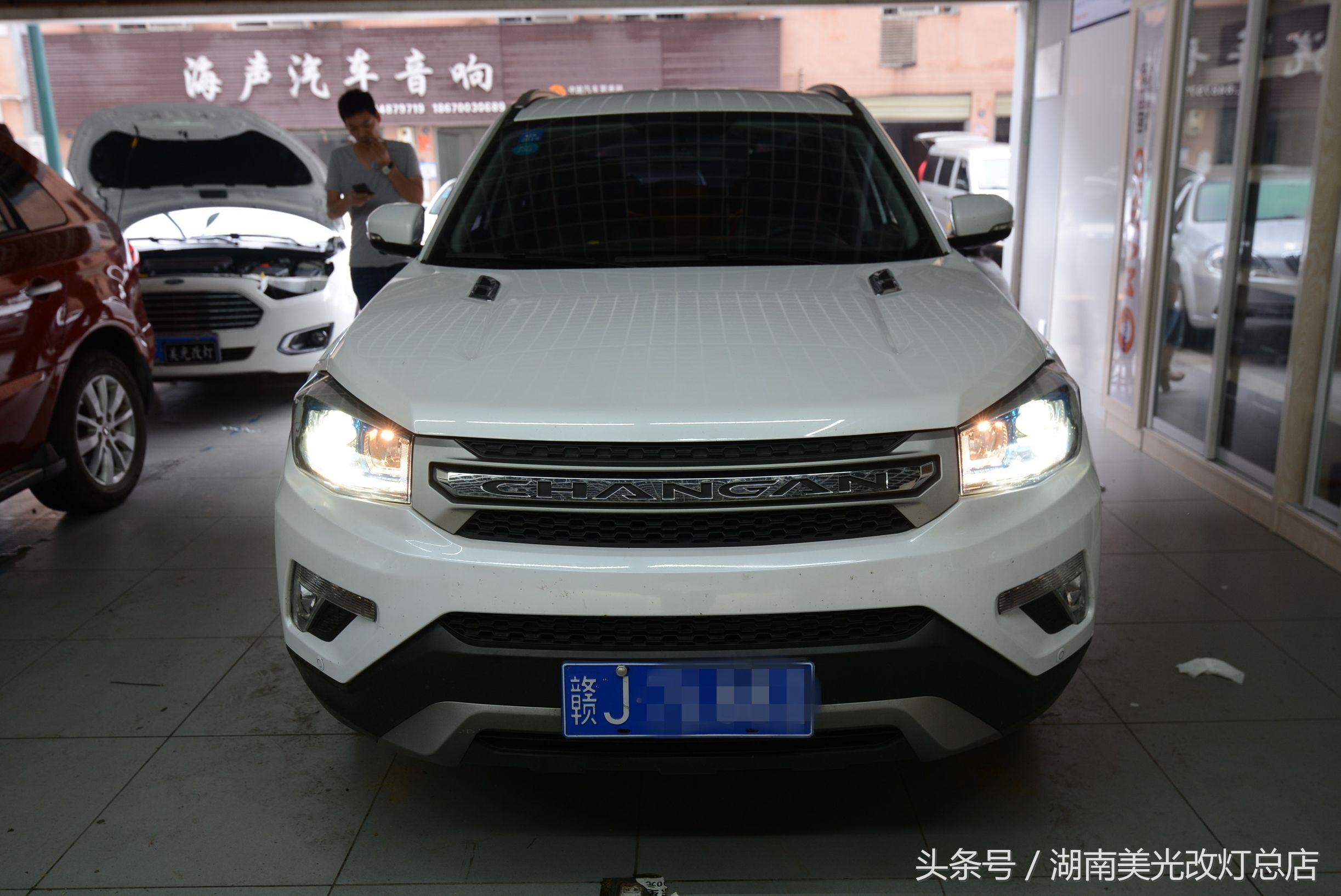 长安cs75车灯可以换更亮的吗,长安cs75可以换led大灯吗