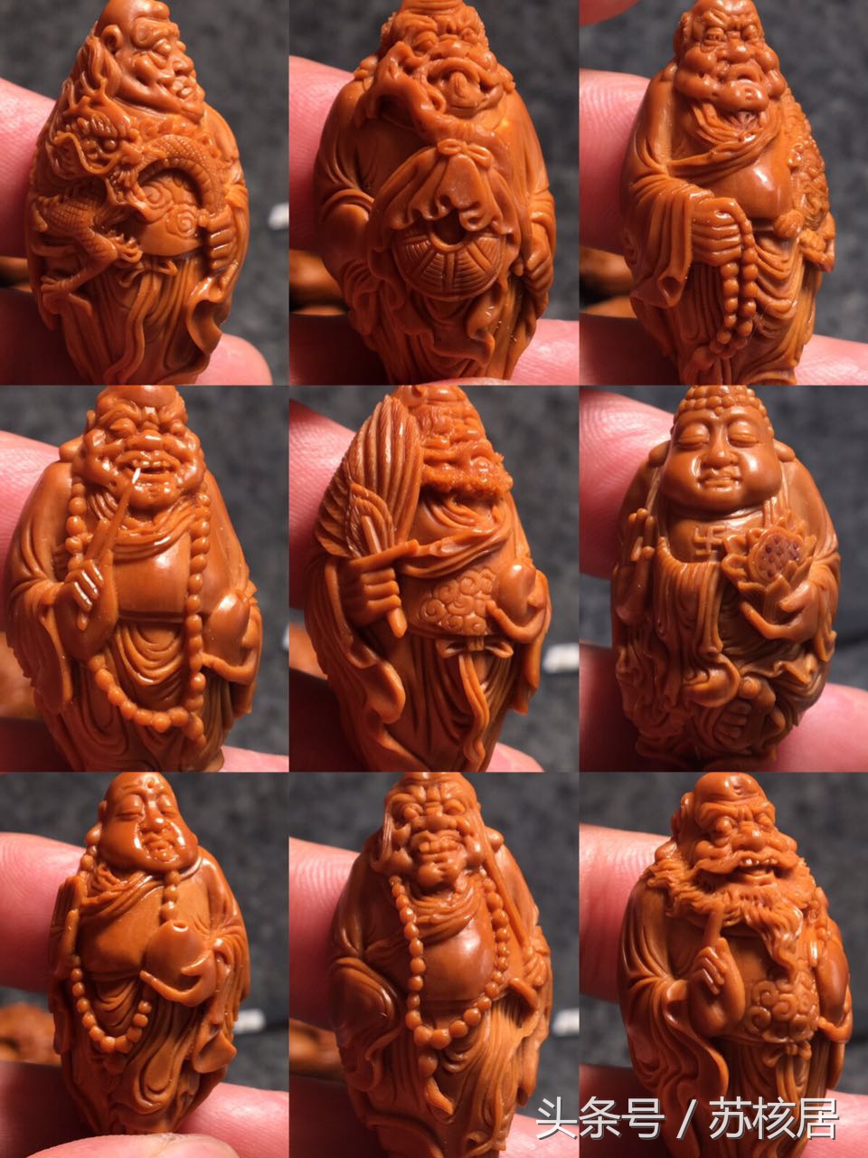 橄榄核雕刻十大名家的作品,橄榄核雕刻名家作品价格