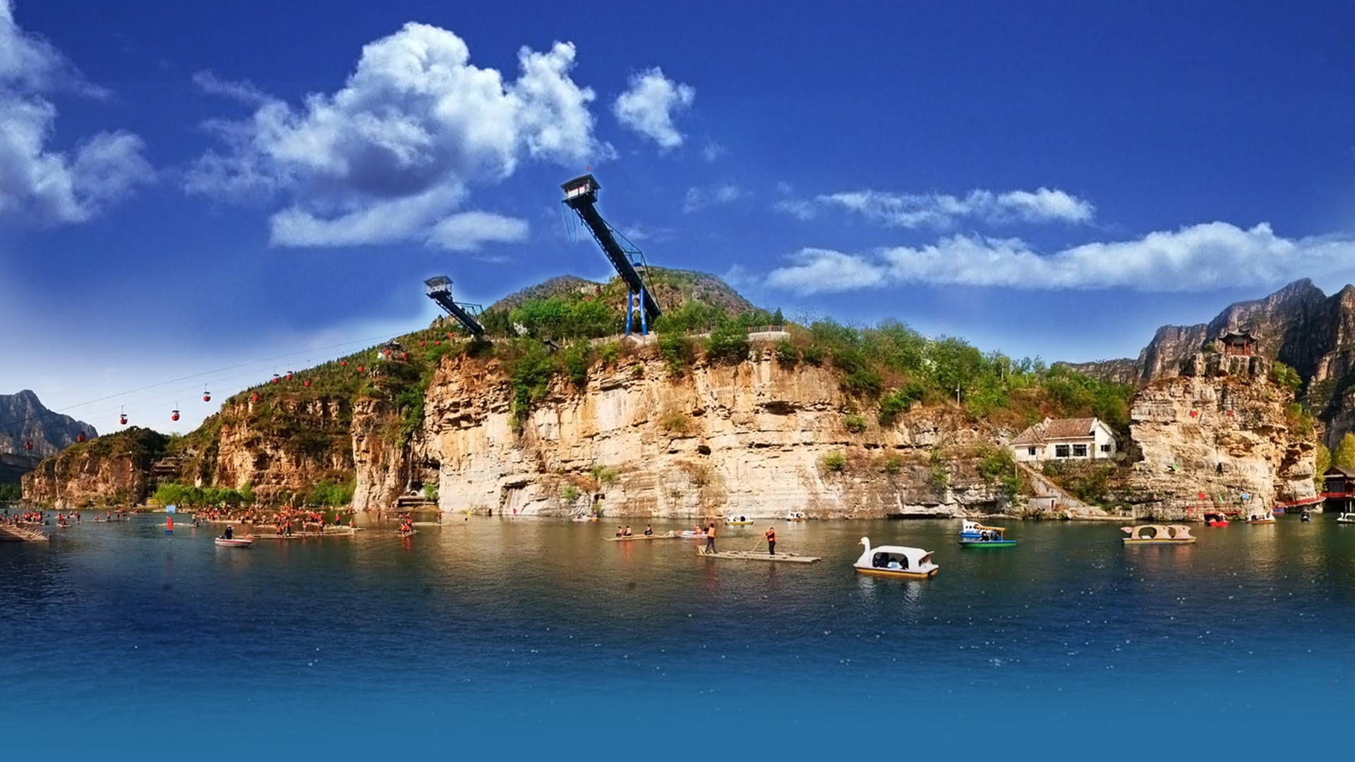 漂流蹦极北京,漂流竹筏桂林