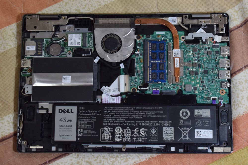 戴尔灵越13pro拆解,笔记本电脑戴尔灵越13.3系列测评