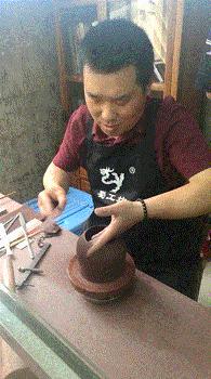 手工陶器店,看了一辈子的店