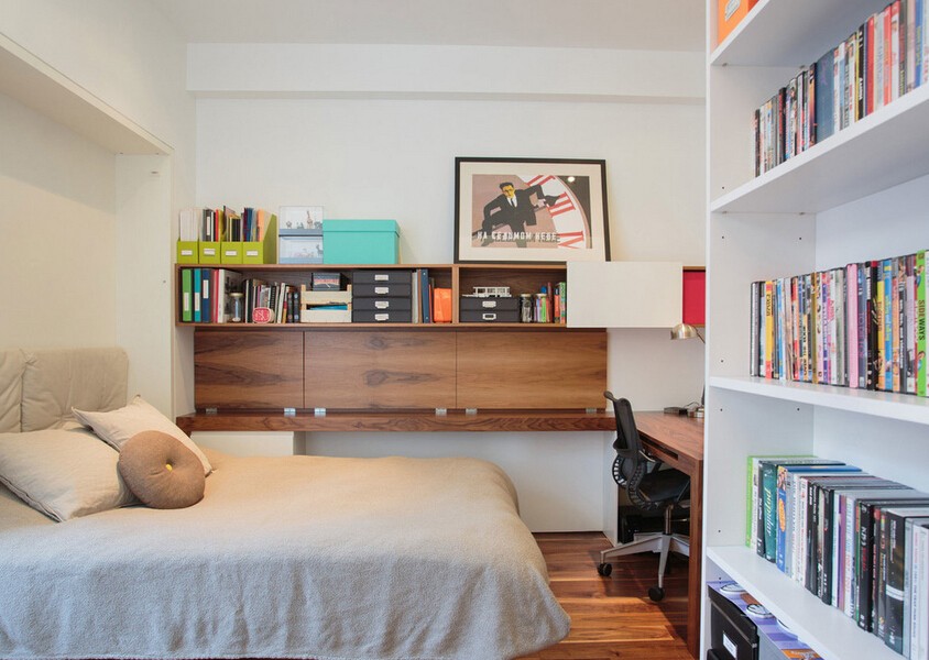 看到这么多的隐形床，头一次知道原来隐形床还可以这样设计