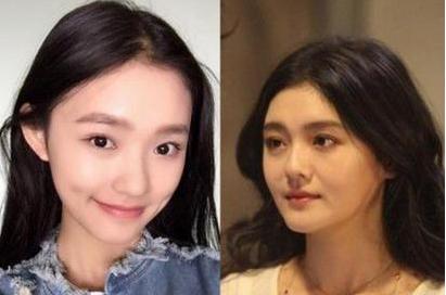 撞脸女明星对照表,十大女明星撞脸