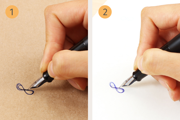 钢笔尖有墨如何处理,钢笔字常见的问题