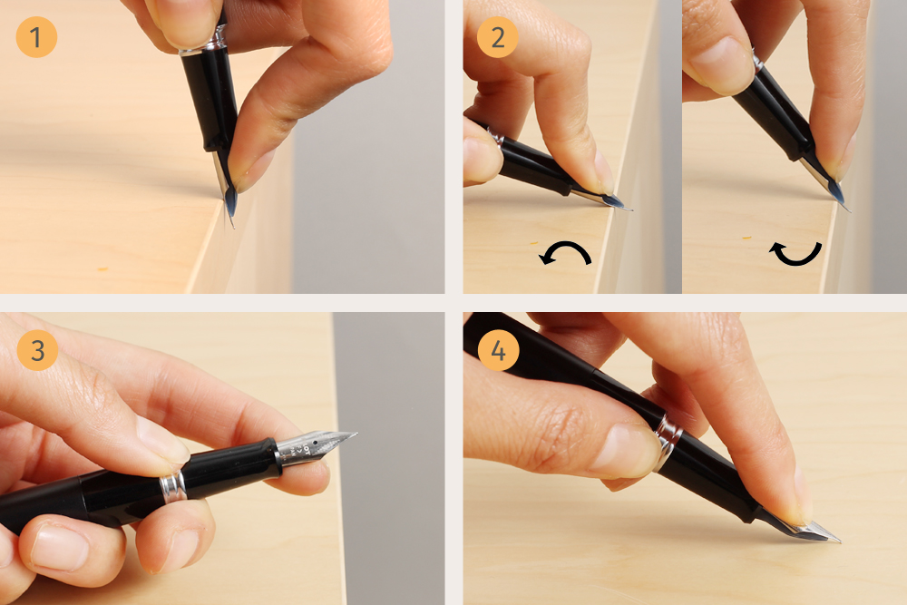 钢笔尖有墨如何处理,钢笔字常见的问题