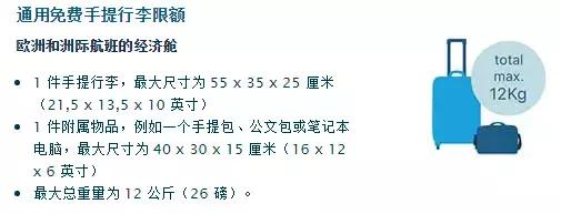 国际航空公司行李要求英文版,国际航空行李物品规定