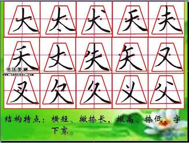 钢笔行书练字规律,小学生钢笔书法诗词书写