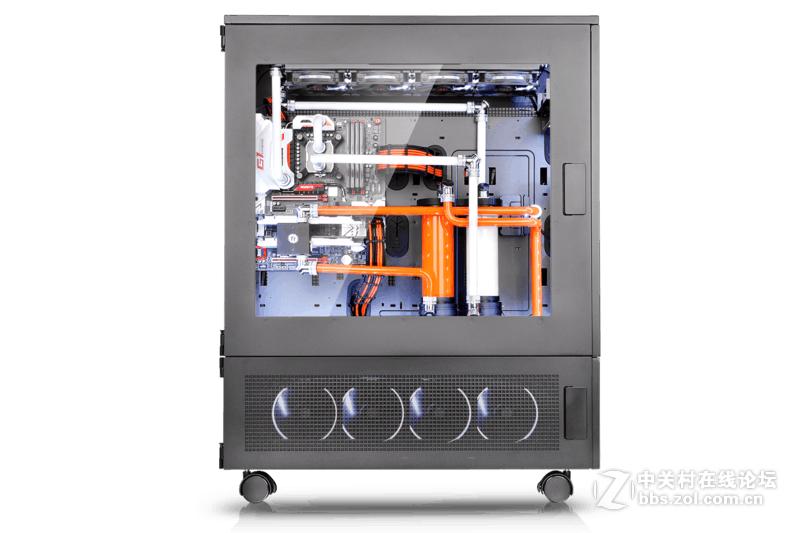 tt100机箱分体式水冷,ttw100机箱评测