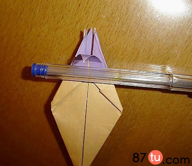 垂丝铃兰折纸,铃兰花朵折纸方法简单又漂亮