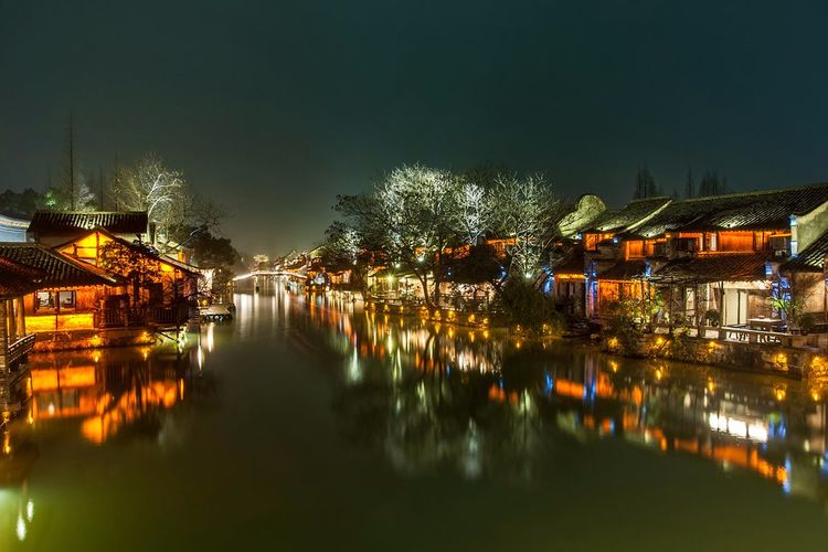 杭州江南水乡乌镇,成都江南水乡乌镇