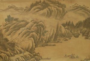 山水云烟意思,山水烟云作品