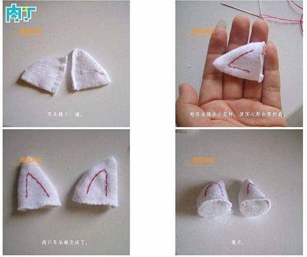 用袜子自制娃娃diy,袜子娃娃手工制作简单