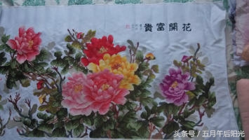 第一次缝十字绣,晒晒我的十字绣已经绣十年了