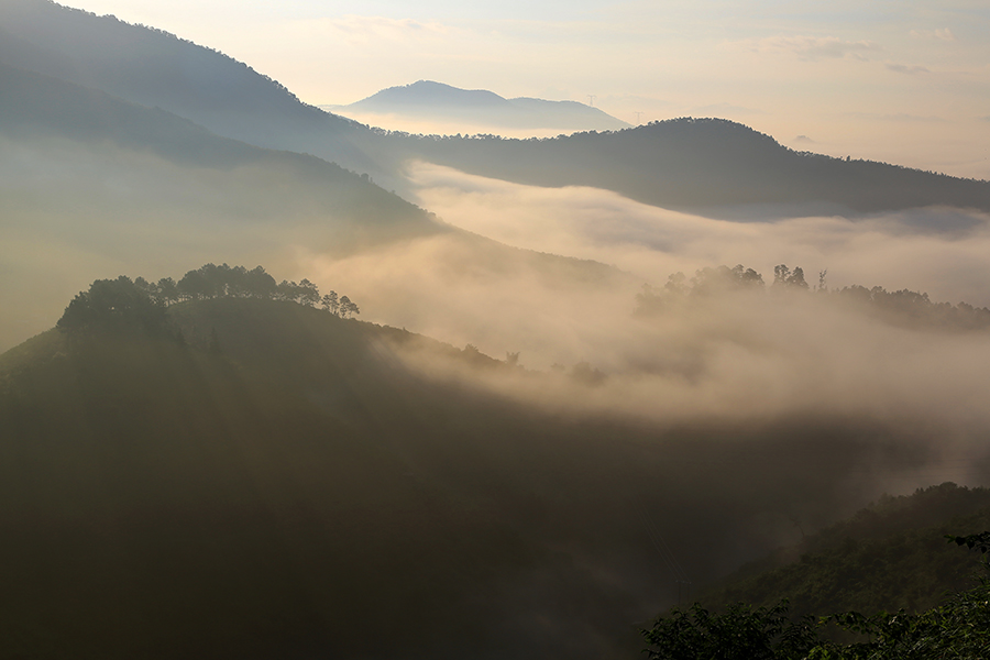 罗定看云海需要什么天气条件,云浮大云山看云海