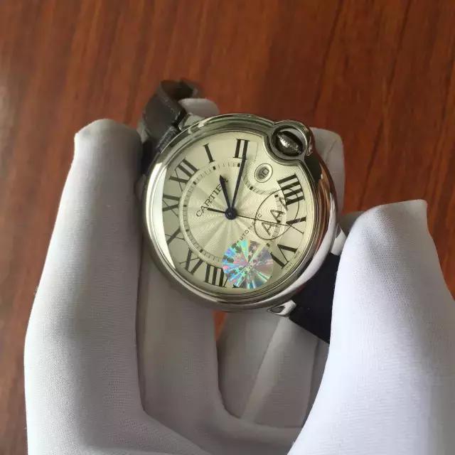 卡地亚大号蓝气球腕表正品对比,卡地亚蓝气球腕表红色限量版