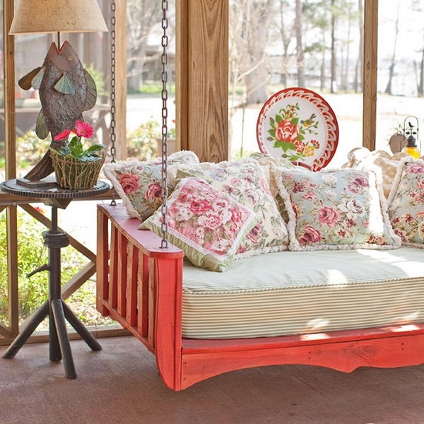 庭院独特的秋千,特色景观秋千