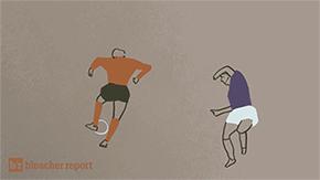 足坛传奇克鲁伊夫集锦,致敬巴萨足球教父克鲁伊夫