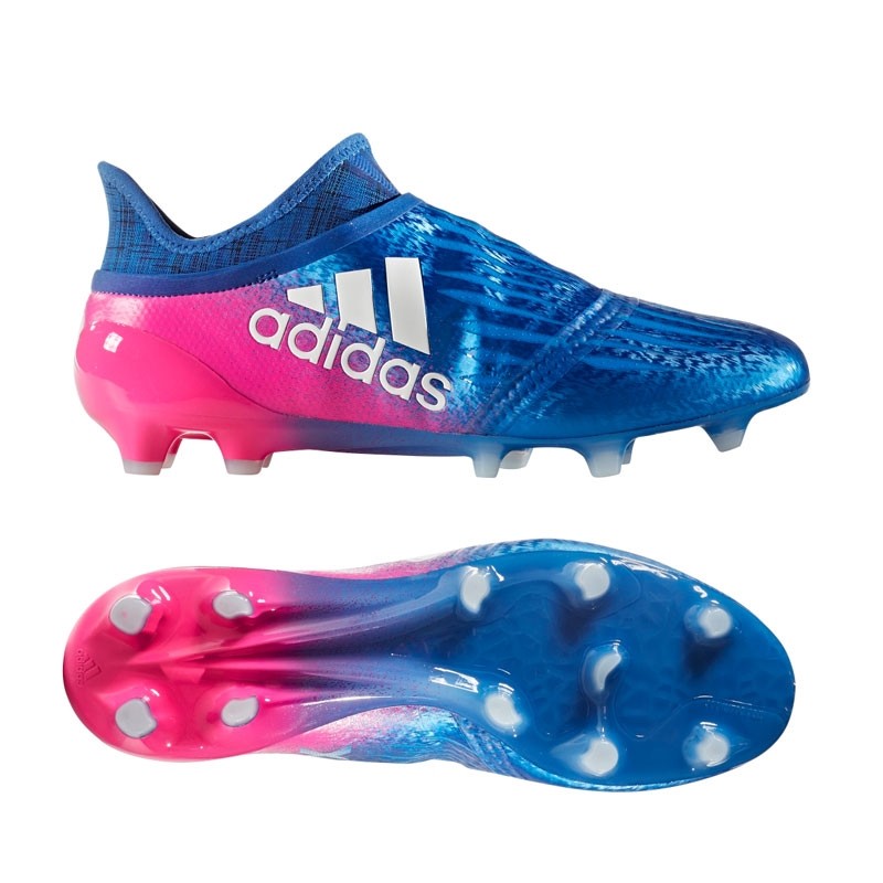 粉色足球鞋高帮全部都是粉红的,好看且实战好的足球鞋