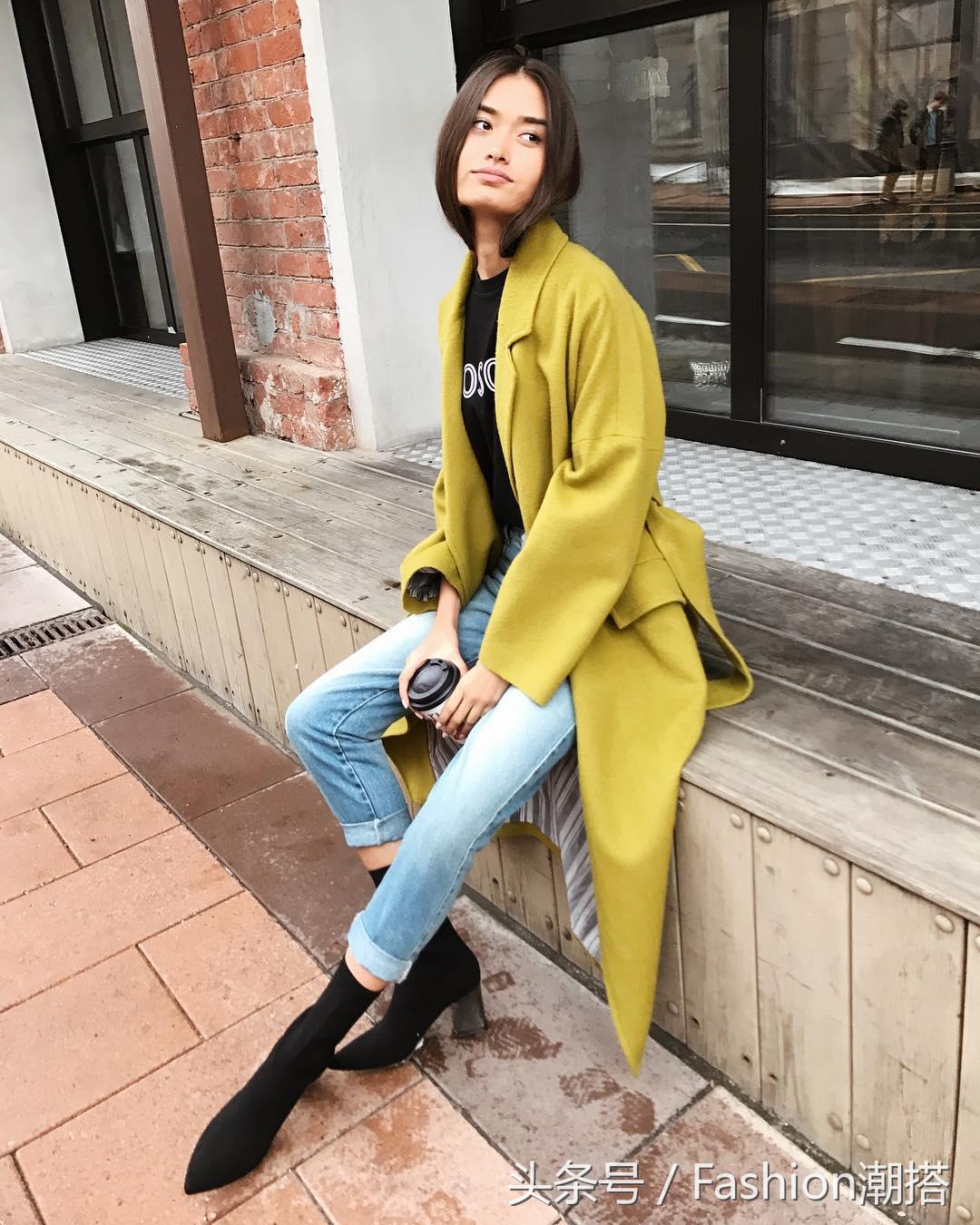 毛呢大衣过冬里面穿什么,保暖又好看的呢大衣搭配