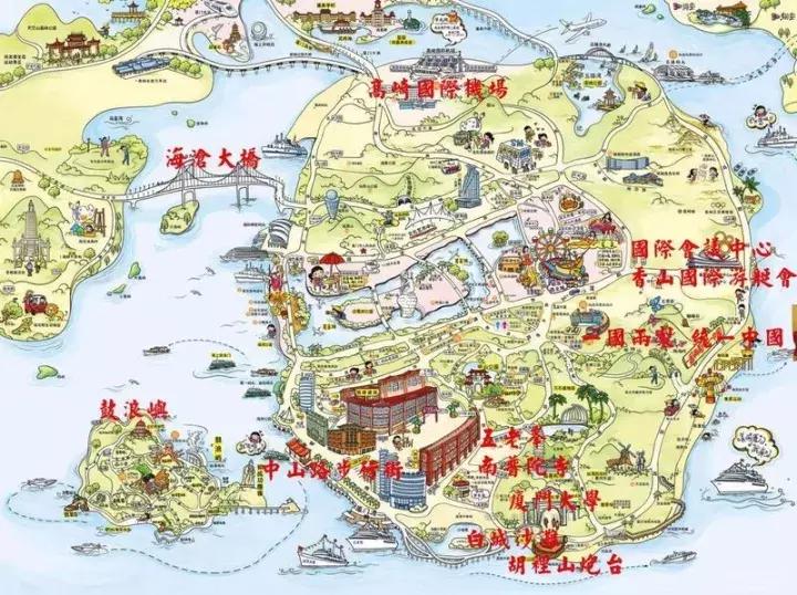 去厦门旅游自由行攻略图,超级详细厦门旅游攻略