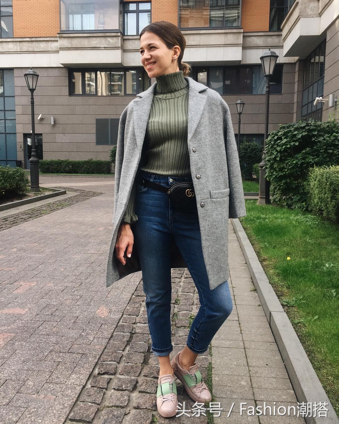 毛呢大衣过冬里面穿什么,保暖又好看的呢大衣搭配