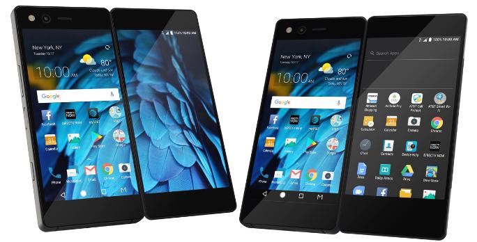 中兴AxonM折叠屏手机发布，网友：原来两块屏幕合起来就是折叠屏